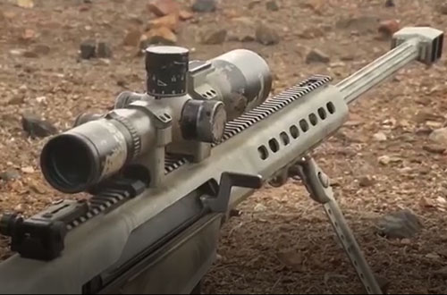 CLIP: "Soi" sức mạnh súng bắn tỉa Barrett M107 của Mỹ