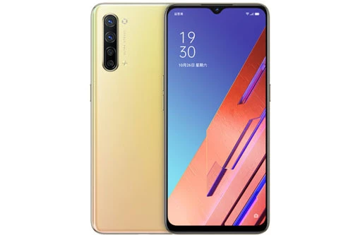 Oppo Reno3 Youth sở hữu thiết kế với khung viền bằng kim loại, mặt lưng được làm từ chất liệu kính cường lực Corning Gorilla Glass 5. Máy có kích thước 160,3x74,3x7,96 mm, trọng lượng 180 g. 