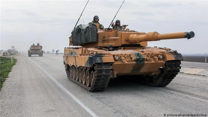 Tho Nhi Ky tung hang loat xe tang Leopard 2A4 vao chien truong Syria-Hinh-17