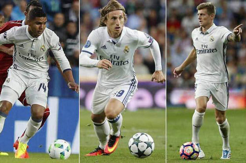 CLIP: Real sở hữu hàng tiền vệ đáng ngưỡng mộ dưới thời HLV Zidane