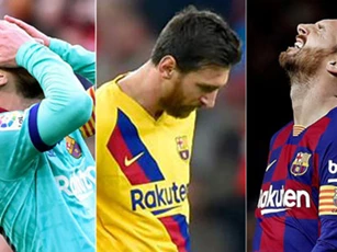 Messi đang trải qua mùa Đông tồi tệ nhất sự nghiệp