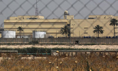 Căn cứ quân sự nằm gần đại sứ quán Mỹ ở Iraq bị tấn công