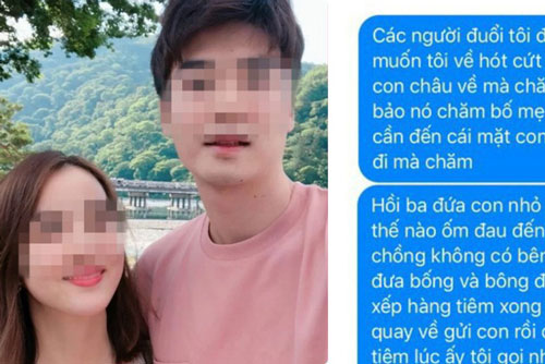 Vợ sinh ba thì đẩy sang nhà ngoại, đến khi ông bà nội ốm thì chồng lại bắt về chăm và lời đáp trả cuối