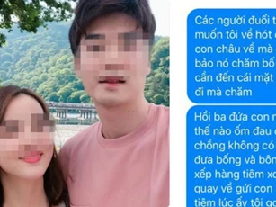Vợ sinh ba thì đẩy sang nhà ngoại, đến khi ông bà nội ốm thì chồng lại bắt về chăm và lời đáp trả cuối