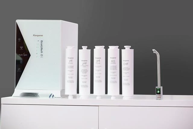 Máy lọc nước Hydrogen Lux của Kangaroo, bước đột phá về công nghệ lọc nước