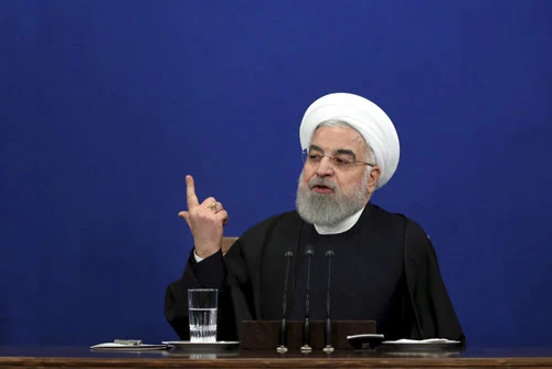 Tổng thống Iran Hassan Rouhani. (Ảnh: AP)