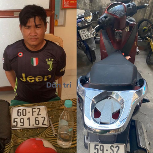 Đồng Nai: Trinh sát mật phục ở bệnh viện bắt tên trộm xe SH