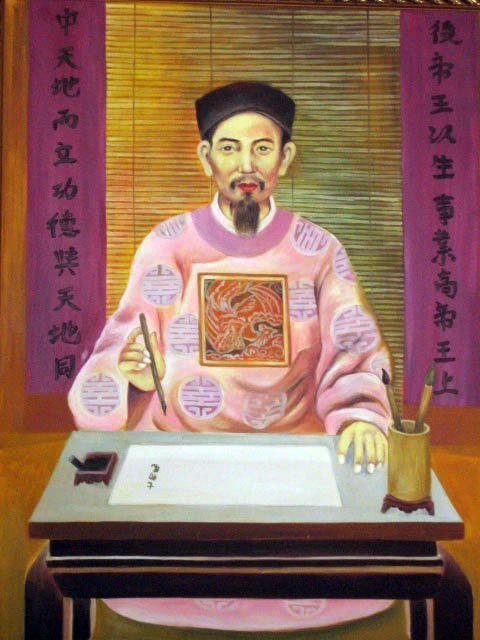 Chu Văn An (1292 - 1379) tên thật là Chu An, hiệu là Tiều Ân, tên chữ là Linh Triệt, là nhà giáo nổi tiếng bậc nhất trong lịch sử Việt Nam. Ông từng thi đỗ Thái học sinh nhưng không thích việc quan trường nên ông mở trường dạy học ở làng Huỳnh Cung bên sông Tô Lịch (Hà Nội).