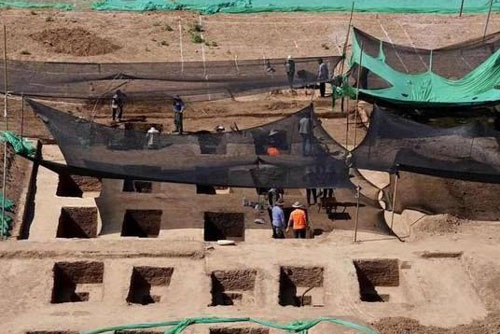 Phát hiện mộ cổ trong một trường đại học danh tiếng ở Trung Quốc