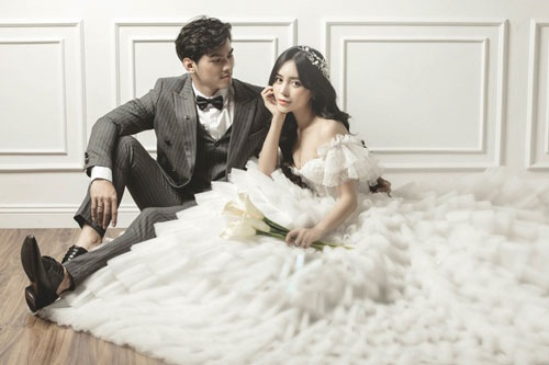 Hot girl Trang Anna và bạn trai Thái Lan khoe ảnh cưới đẹp như poster