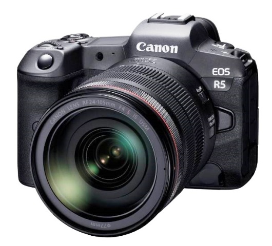 Canon phát triển dòng máy ảnh không gương lật full-frame EOS R5 