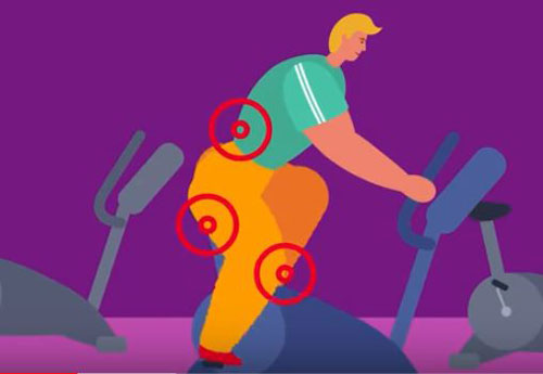 CLIP: Những sai lầm làm hại nghiêm trọng đến cơ thể của bạn khi tập ở phòng gym