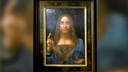 bức họa Salvator Mundi của danh họa nổi tiếng Leonardo da Vinci được đấu giá với mức 450 triệu USD có chứa một bí ẩn đầy kịch tính.