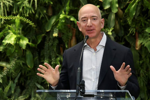 Tỷ phú Jeff Bezos 'mạnh tay' chi 10 tỷ USD cho dự án chống biến đổi khí hậu