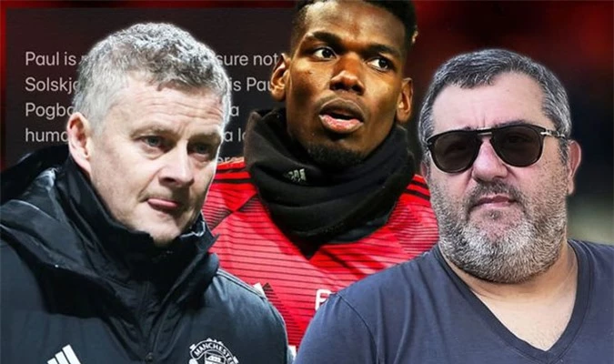 Những tranh cãi về Pogba giữa Solskjaer và Raiola vẫn chưa có hồi kết