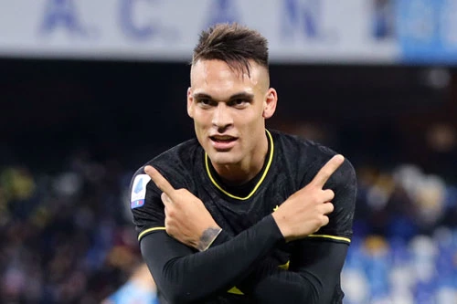 =4. Lautaro Martinez (Inter Milan, 5 bàn).