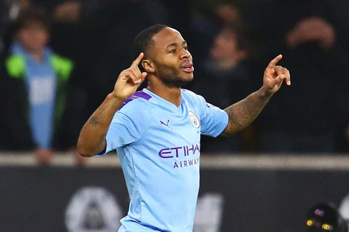 =4. Raheem Sterling (Man City, 5 bàn).