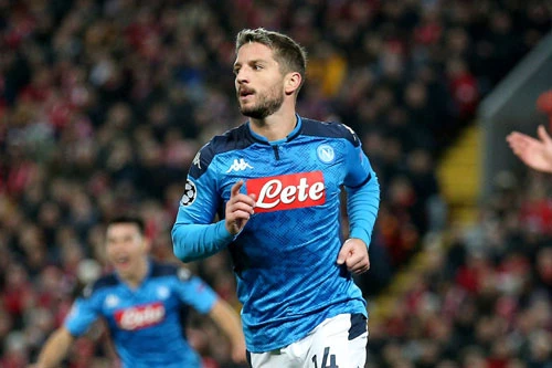 =4. Dries Mertens (Napoli, 5 bàn).