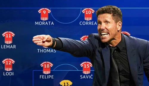 Thầy trò HLV Juergen Klopp không thể tìm ra cách phá giải sơ đồ 4-4-2 của Atletico Madrid.