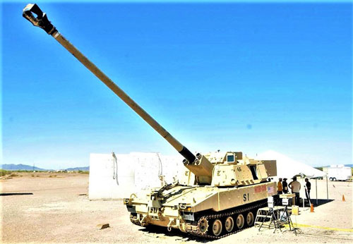 Uy lực khủng của siêu lựu pháo tự hành 155mm M1299