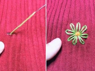 Clip: Mẹo may vá quần áo hữu ích chị em nên biết