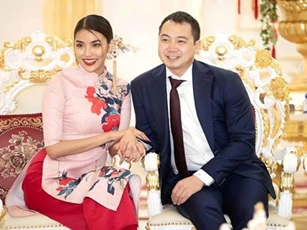 Vốn là doanh nhân thành đạt và điển trai, ông xã Lan Khuê trông thế nào khi bị chụp lén?