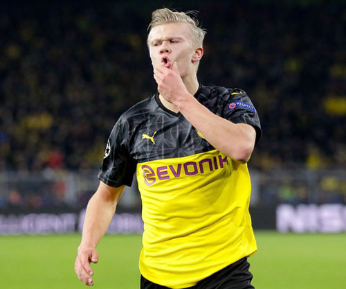 Mức giá của Erling Haaland tăng nhanh 'chóng mặt'