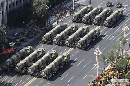 Trung Quốc sắp bắt kịp số lượng đầu đạn hạt nhân Nga-Mỹ