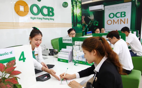 OCB là một trong số ngân hàng có lượng nhân viên giảm mạnh nhất năm qua