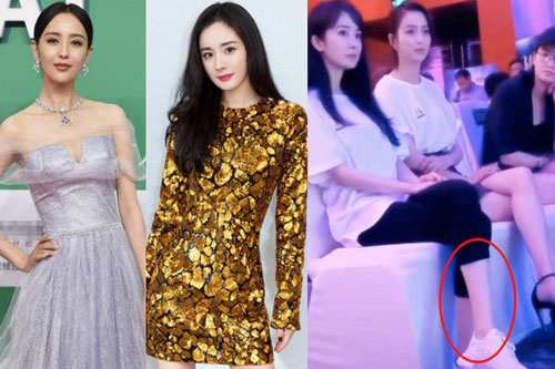 Dương Mịch 1m67 ngồi cạnh Đồng Lệ Á 1m66, độ dài đôi chân khiến Cnet choáng