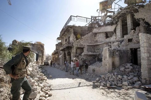 Giao tranh giữa SAA và phiến quân ở Aleppo vẫn diễn ra ác liệt. Nguồn: Sohu.