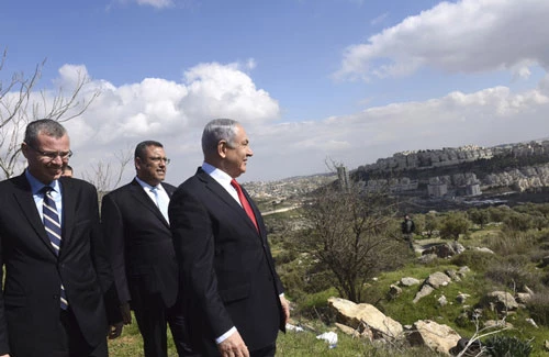 Thủ tướng Israel Benjamin Netanyahu tại Jerusalem. Ảnh: AP.