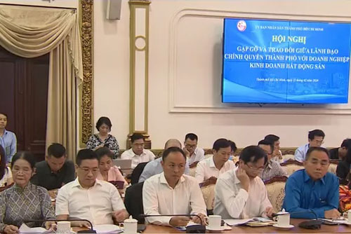 TP.HCM tháo gỡ khó khăn cho các doanh nghiệp bất động sản