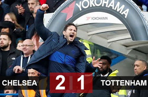 Lại thắng thầy cũ Mourinho, Lampard giúp Chelsea chắc chân trong top 4