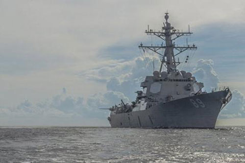 Tàu chiến Mỹ mang kho Tomahawk tiến vào Biển Đen