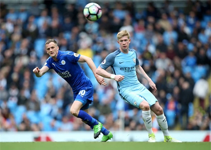 De Bruyne (phải) có thể sẽ không được sử dụng nhiều ở trận đấu tới