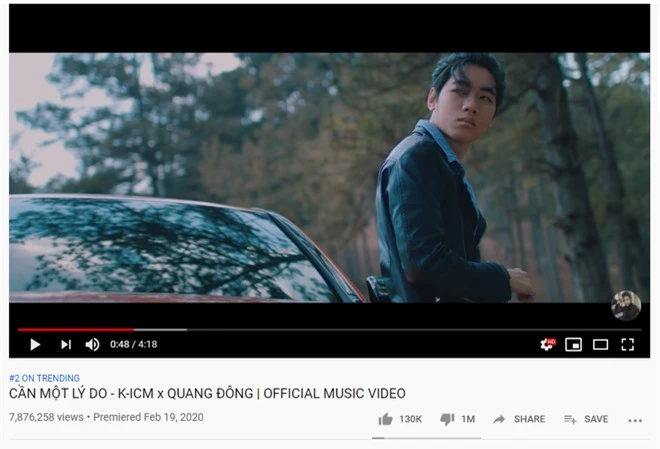 K-ICM lại làm nên lịch sử, trở thành nghệ sĩ Vpop đầu tiên có MV cán mốc 1 triệu lượt dislike! - Ảnh 1.