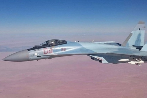 Su-35 Nga lại vừa đánh chặn F-16 Thổ Nhĩ Kỳ trên bầu trời Idlib