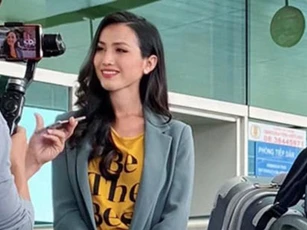 Hoài Sa chính thức lên đường đến Thái Lan tham dự Miss International Queen, liệu có lập lại kỳ tích của Hương Giang?