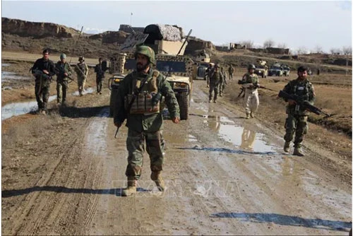 Lực lượng an ninh Afghanistan làm nhiệm vụ. Ảnh minh họa: THX/TTXVN.