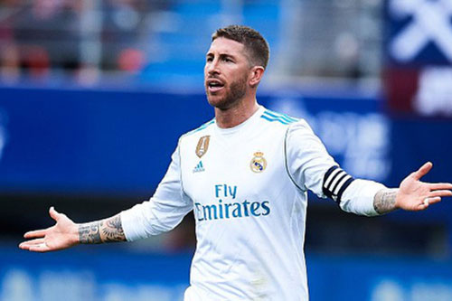 Real Madrid hờ hững trong việc giữ chân đội trưởng Sergio Ramos