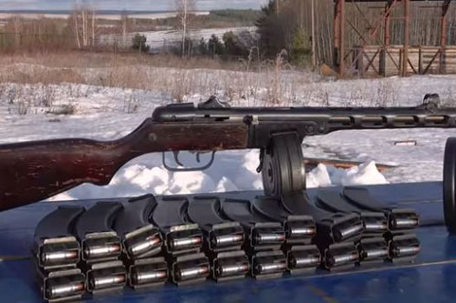 Nga “thử lửa” sức mạnh đáng gờm của súng tiểu liên PPSh-41
