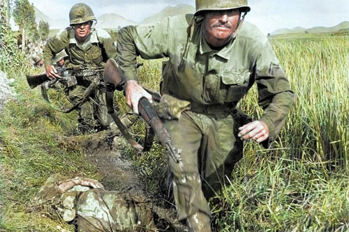 Ảnh màu hiếm mô tả sự tàn khốc của chiến tranh Triều Tiên