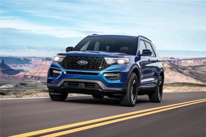 ford ra mat goi the thao cho explorer 2021, explorer st dang ban chay. hinh 4