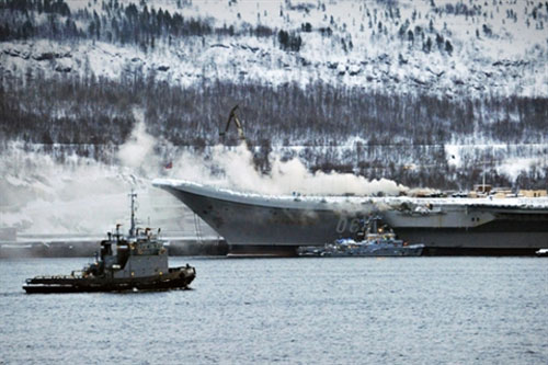 Nâng cấp Đô đốc Kuznetsov ngang đóng mới tàu ngầm hạt nhân