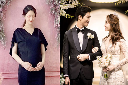 Sau 4 tháng cưới, cựu thành viên T-ara tung ảnh bụng bầu lớn bất ngờ: Gương mặt, thân hình gầy gò gây chú ý