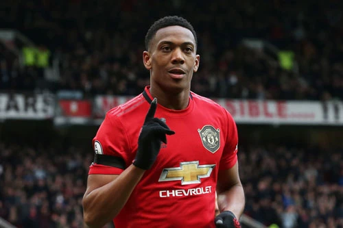 Tiền đạo: Anthony Martial (M.U).