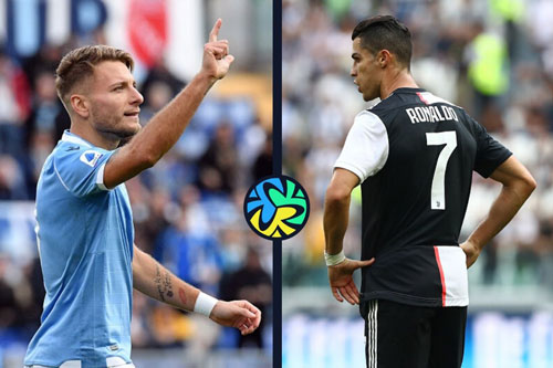Liên tục ghi bàn, Ronaldo vẫn bị Immobile cho ‘ngửi khói’
