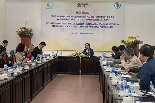 Tận dụng lợi ích từ CPTPP: Phụ thuộc vào năng lực thể chế