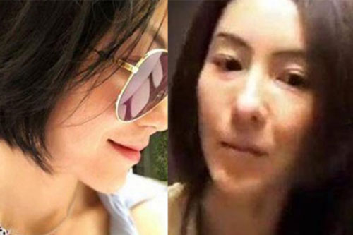 Cùng để mặt mộc nhưng Trương Bá Chi lại kém sắc so với Vương Phi hơn 11 tuổi, bảo sao Tạ Đình Phong yêu tình già đến thế